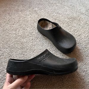 Birkenstock Profi Birki Slip Resistant Black Men's 7/ Women's 9 / 40 Clogs